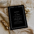Search for modern suite wedding invitations For her