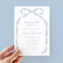 Search for i do invitations Blue and white