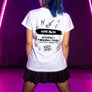 Search for punk rock tshirts Black and white