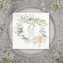 Search for 75th anniversary napkins 75 years