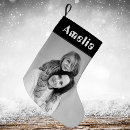 Search for black and white plaid christmas stockings Buffalo check