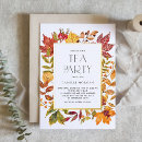 Search for rustic tea bridal shower invitations Watercolor