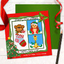 Search for kids drawing christmas cards Illustration