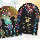 Search for 70s music invitations Groovy