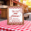 Search for pizza party decor Red and white