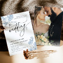 Search for minimalist floral wedding invitations Vintage