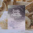 Search for twinkle twinkle little star gender invitations Celestial