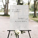 Search for money wedding signs Modern minimalist