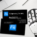 Search for engineering business cards Artificial intelligence
