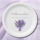 Search for lavender bridal shower plates Greenery