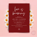 Search for beer and wine invitations Love is brewing