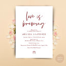 Search for beer and wine invitations Love is brewing