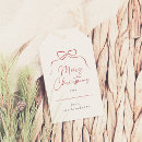 Search for ribbon gift tags Red