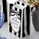 Search for black and white striped gift bags Elegant