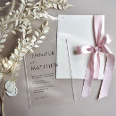 Search for transparent wedding invitations Acrylic