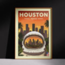 Search for vintage houston posters Texas