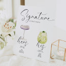Search for signature drink menu posters Bar