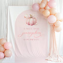 Search for pumpkin backdrops Pumpkin baby shower