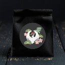 Search for japanese symbols stickers Black