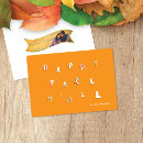 Search for happy fall cards Typography