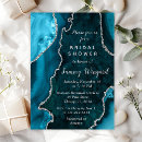 Search for teal silver bridal shower invitations Bride to be