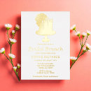 Search for lunch and bubbly invitations Gold