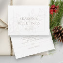 Search for contemporary business christmas cards Trendy
