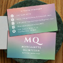 Search for pastel color business cards Modern