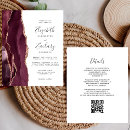 Search for maroon wedding invitations All in one