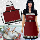 Search for mrs claus aprons Festive