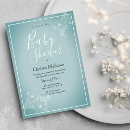 Search for elegant floral baby shower invitations Minimalist