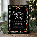 Search for red black christmas invitations Whimsical