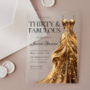 Search for thirty and fabulous invitations Womans