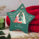 Search for nativity scene christmas tree decorations Christian