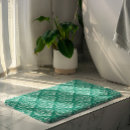 Search for turquoise floral bath mats Pattern