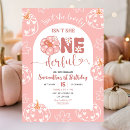 Search for pink pumpkin invitations For kids
