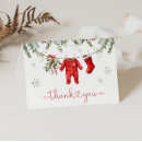 Search for christmas thank you cards Baby it's cold outside