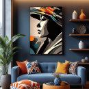 Search for abstract faces paintings canvas prints Vibrant colours
