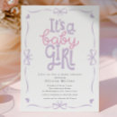 Search for purple ribbon invitations Modern