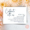 Search for post elopement party invitations Celebration