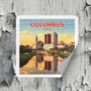 Search for vintage ohio stickers Columbus