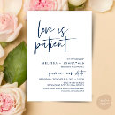 Search for patient invitations Love is patient