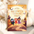 Search for trick or treating invitations Orange
