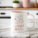 Search for gratitude attitude mugs Calligraphy
