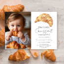 Search for croissant invitations Watercolor
