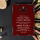Search for fantasy wedding invitations Burgundy