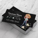 Search for cleaning girl business cards Maid