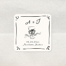 Search for whimsical wedding stickers Vintage