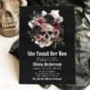 Search for she found her boo bridal shower invitations Bride