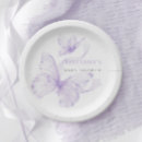 Search for purple butterfly plates Whimsical